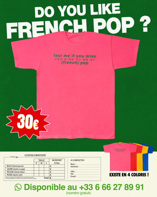 #kissmymerch • rose & vert